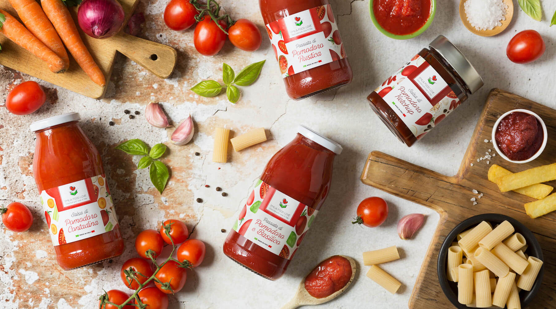 TOMATO SAUCES AND PASSATA