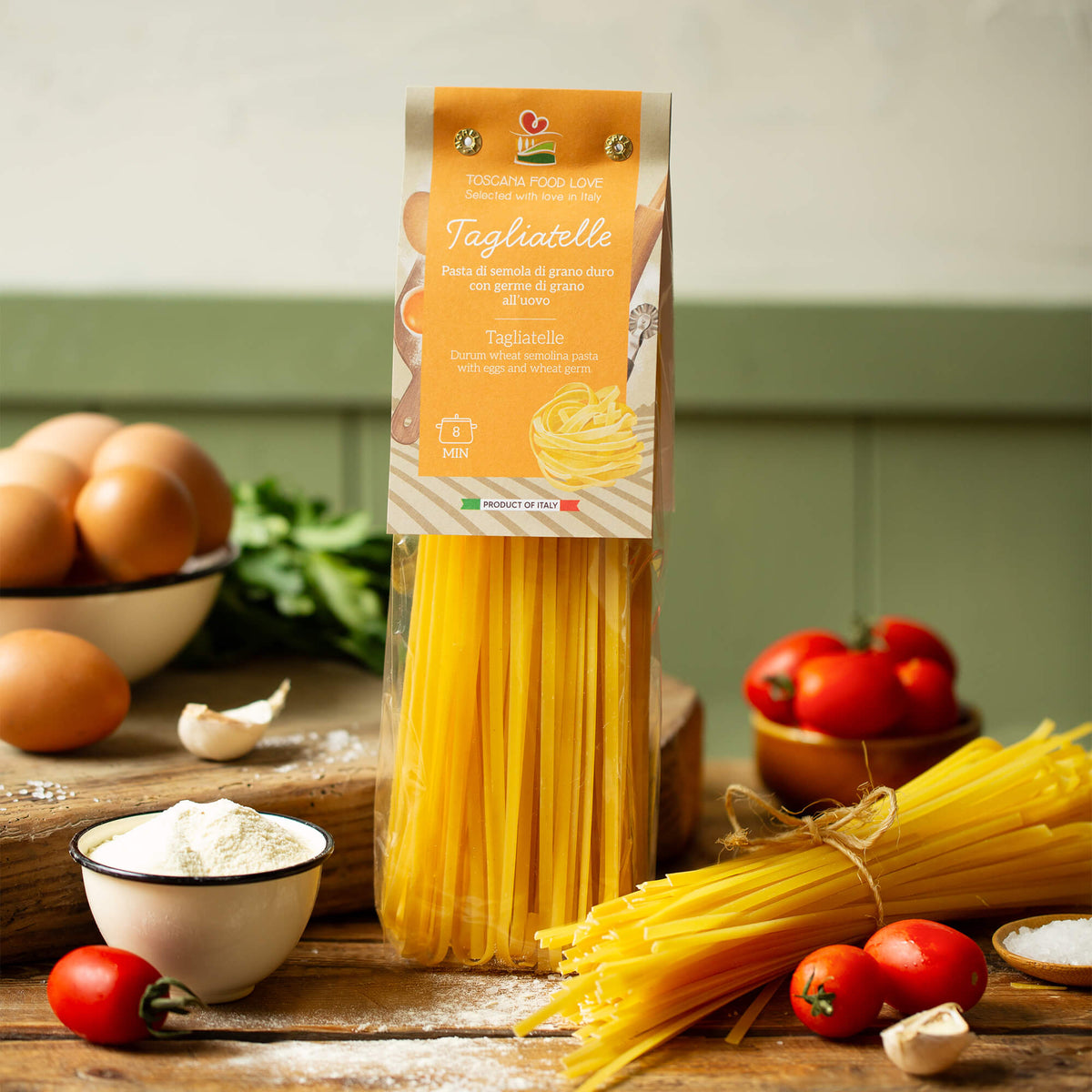 Egg Tagliatelle (4 Pack) - EMILIA FOOD LOVE Selected with love in Italy