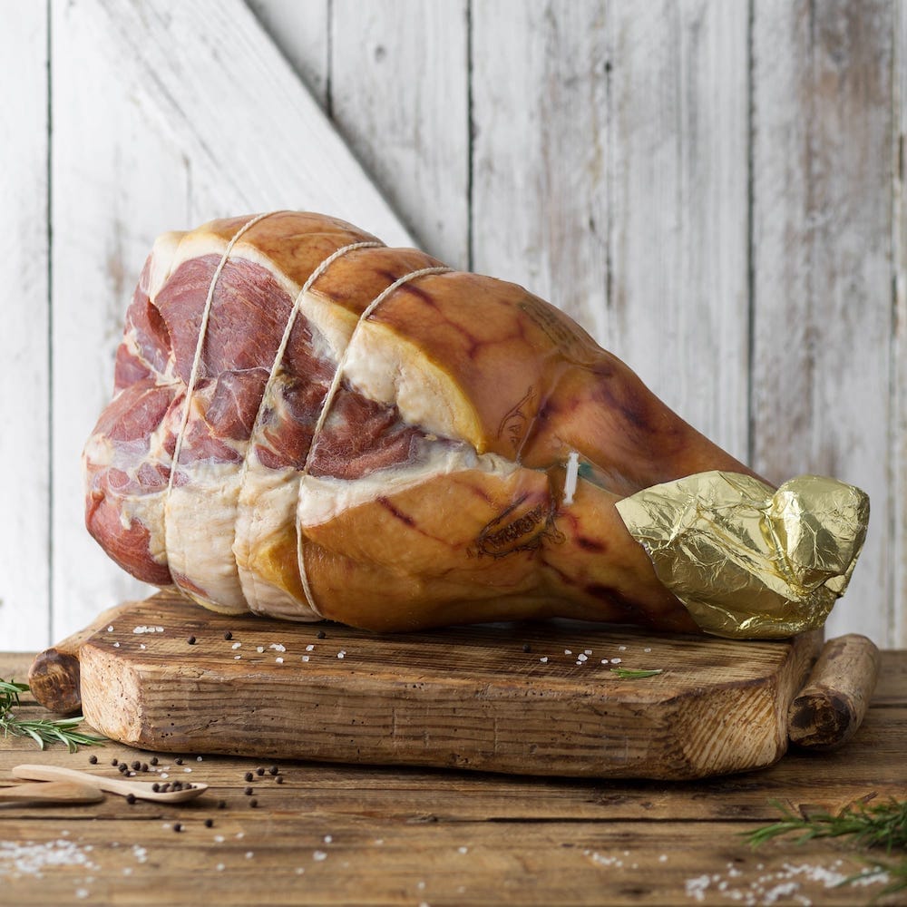 Prosciutto di Parma DOP without bone (bound)